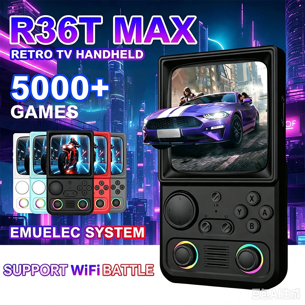 Gaming Console Under 5000 - AiSLPC R40 Handheld Game Console EmuEMEC